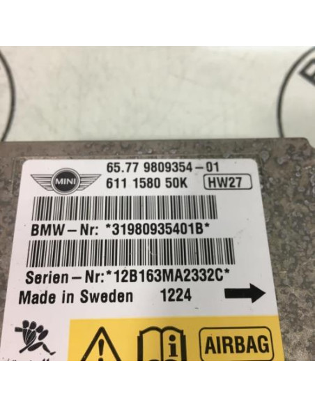 Boitier air bag MINI MINI 2 R56 PHASE 1 Essence