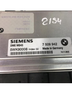 Calculateur moteur BMW X5 E53 Essence 2