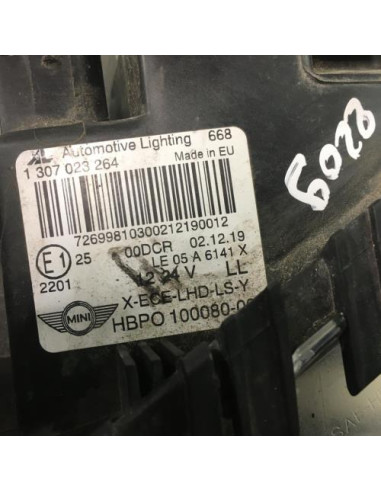 Optique avant principal gauche (feux)(phare) MINI MINI 2 R56 PHASE 2 Diesel