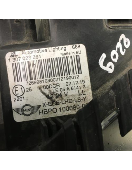 Optique avant principal gauche (feux)(phare) MINI MINI 2 R56 PHASE 2 Diesel