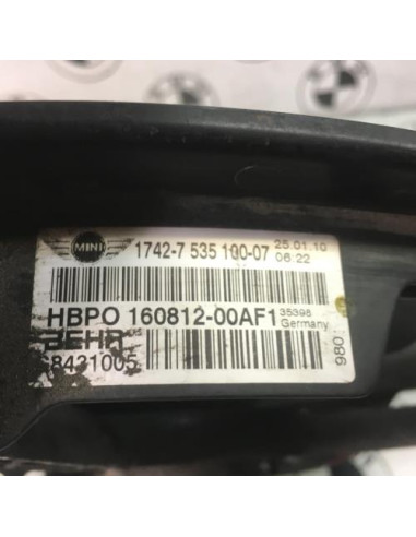 Moto ventilateur radiateur MINI MINI 2 R56 PHASE 1 Diesel