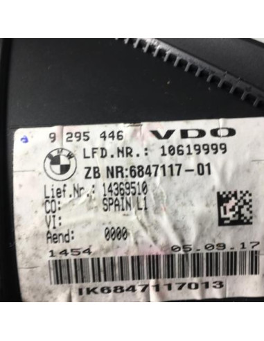 Compteur BMW X1 F48 PHASE 1 
