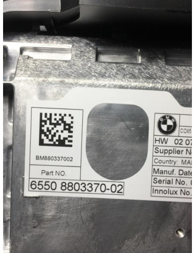 Ecran GPS MINI MINI 3 F60 COUNTRYMAN PHASE 1 BREAK 