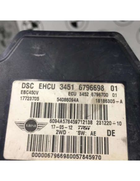 Bloc ABS (freins anti-blocage) MINI MINI 2 R60 COUNTRYMAN BREAK Diesel