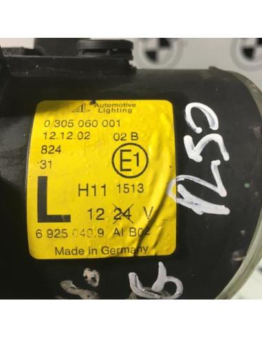 Anti brouillard gauche (feux) MINI MINI 1 R50/R53 PHASE 1 