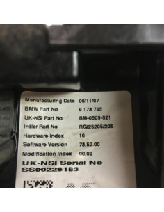 Compte tours MINI MINI 2 R56 PHASE 1 Essence