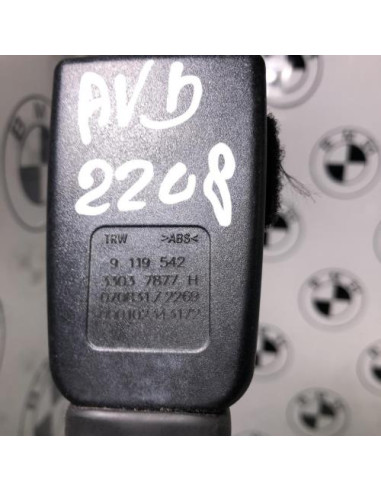 Pretensionneur de ceinture avant droit BMW SERIE 1 E87 PHASE 2 Diesel