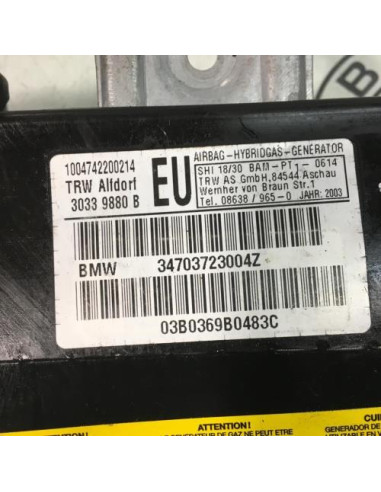 Air bag lateral droit BMW SERIE 3 E46 PHASE 2 