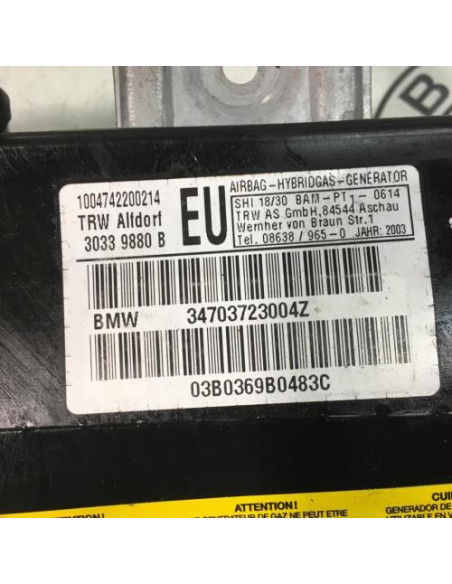 Air bag lateral droit BMW SERIE 3 E46 PHASE 2 