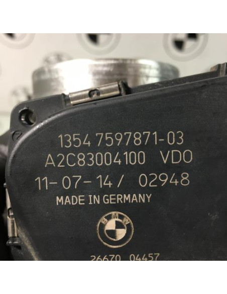 Boitier papillon BMW SERIE 2 F22 COUPE PHASE 1 Essence