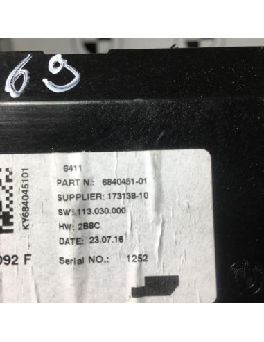 Calculateur BMW SERIE 1 F20 PHASE 2 Diesel