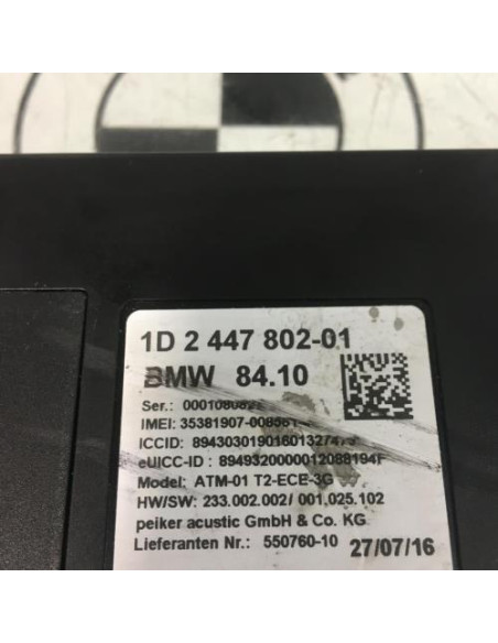 Calculateur BMW SERIE 1 F20 PHASE 2 Diesel