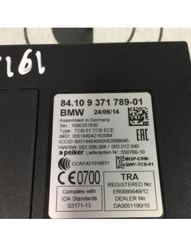 Calculateur BMW SERIE 2 F22 COUPE PHASE 1 Essence