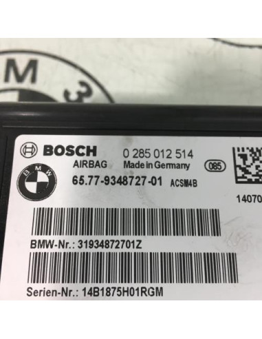 Boitier air bag BMW SERIE 2 F22 COUPE PHASE 1 Essence