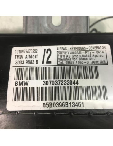 Air bag lateral gauche BMW SERIE 3 E46 COUPE PHASE 2 Diesel
