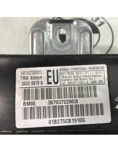 Air bag lateral gauche BMW SERIE 3 E46 TOURING PHASE 2 BREAK 