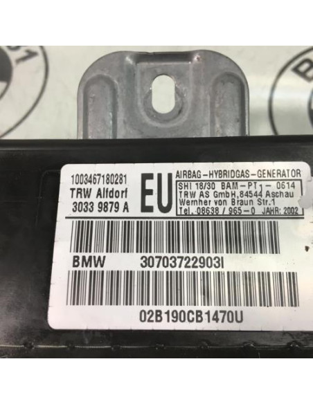 Air bag lateral gauche BMW SERIE 3 E46 PHASE 2 
