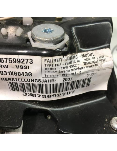 Air bag conducteur BMW SERIE 5 E39 PHASE 2 Diesel