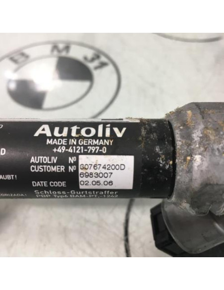 Attache ceinture arriere gauche BMW SERIE 3 E91 TOURING PHASE 1 BREAK 