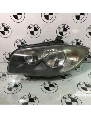 Optique avant principal gauche (feux)(phare) BMW SERIE 1 E87 PHASE 2 Diesel