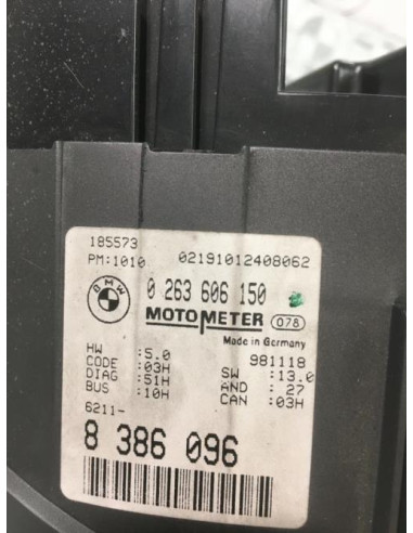 Compteur BMW SERIE 3 E46 PHASE 1 Diesel