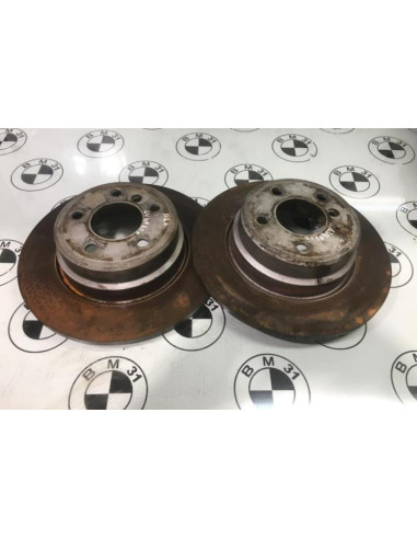 Paire de disques arriere (freinage) BMW X5 E53 