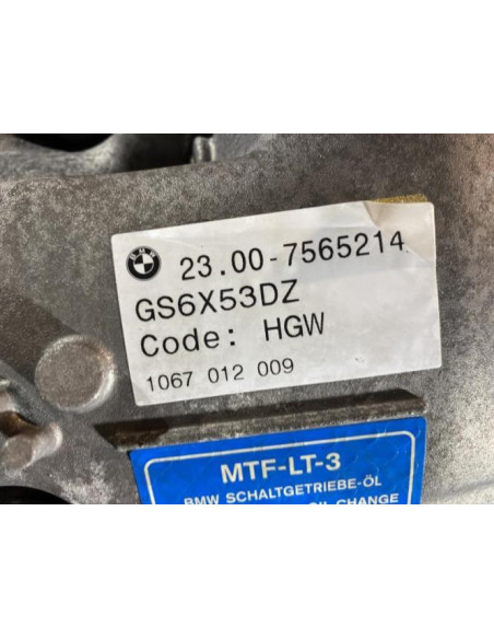 Boite de vitesses BMW SERIE 3 E92 COUPE PHASE 1 Diesel