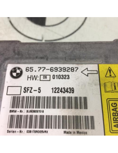 Boitier air bag BMW SERIE 5 E60 PHASE 1 