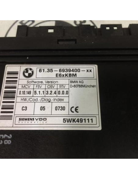 Calculateur BMW SERIE 5 E60 PHASE 1 