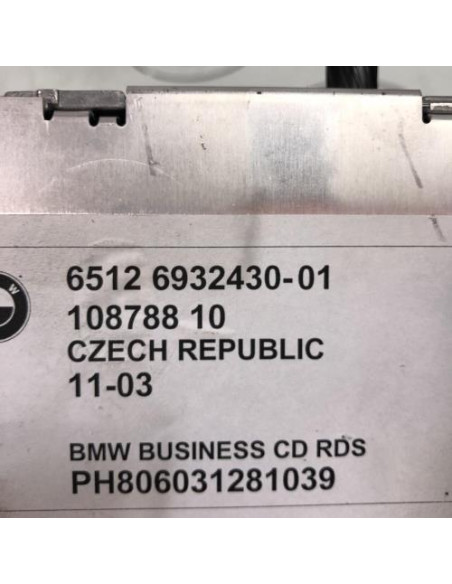 Autoradio d'origine BMW SERIE 3 E46 TOURING PHASE 1 BREAK Diesel