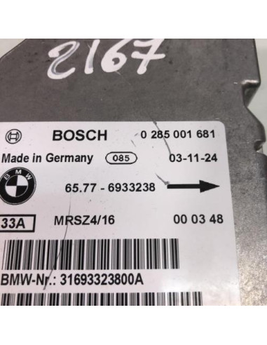 Boitier air bag BMW SERIE 3 E46 TOURING PHASE 1 BREAK Diesel