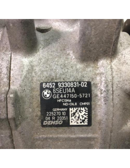 Compresseur clim BMW SERIE 1 F20 PHASE 1 