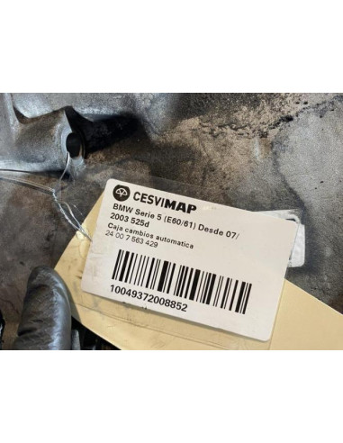 Boite de vitesses BMW SERIE 5 E60 PHASE 1 