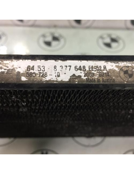 Condenseur de clim BMW SERIE 3 E46 TOURING PHASE 2 BREAK Diesel