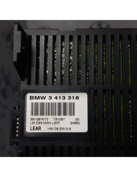 Calculateur BMW X3 E83 PHASE 1 Essence