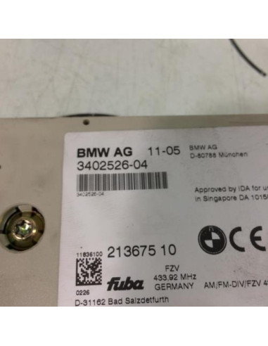 Antenne BMW X3 E83 PHASE 1 Essence