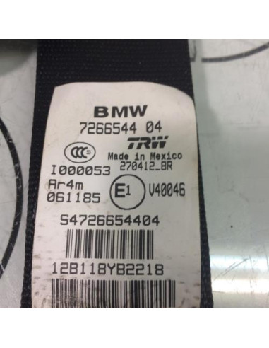 Ceinture arriere droit BMW X3 F25 PHASE 1 Diesel
