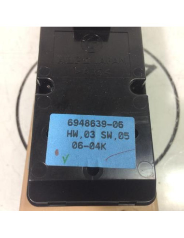 Interrupteur de leve vitre avant gauche BMW SERIE 3 E90 PHASE 1 Diesel