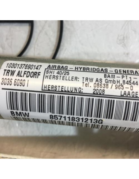Air bag rideau droit BMW SERIE 3 E92 COUPE PHASE 1 Diesel
