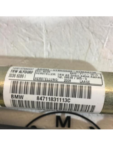 Air bag rideau gauche BMW SERIE 3 E92 COUPE PHASE 1 Diesel