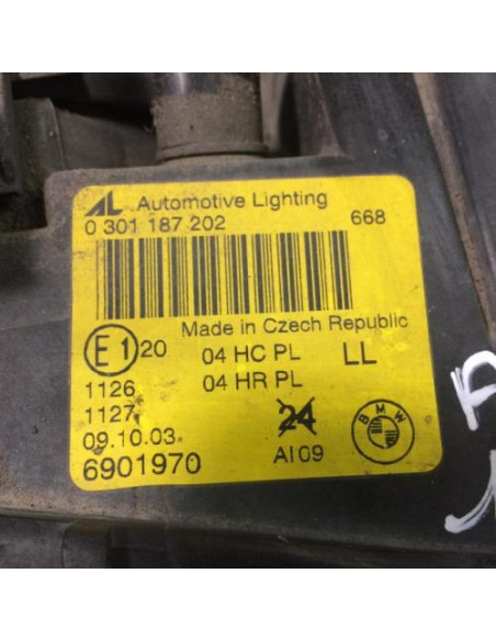 Optique avant principal droit (feux)(phare) BMW SERIE 3 E46 COMPACT PHASE 2 Diesel