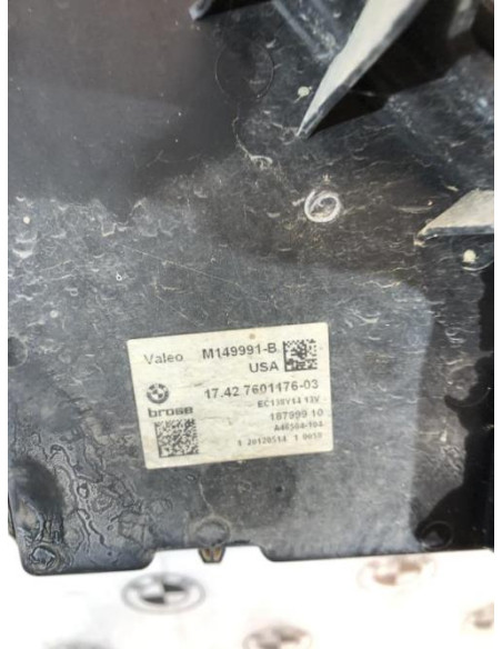 Moto ventilateur radiateur BMW X3 F25 PHASE 1 Diesel