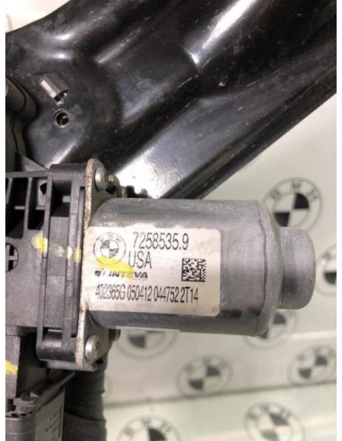 Mecanisme de leve vitre electrique arriere gauche BMW X3 F25 PHASE 1 Diesel