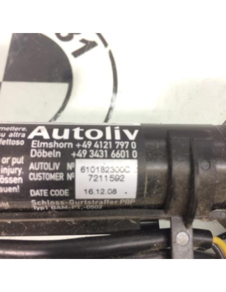 Pretensionneur de ceinture avant droit MINI MINI 2 R56 PHASE 1 Diesel