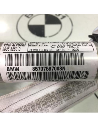 Air bag rideau droit BMW SERIE 1 E87 PHASE 1 