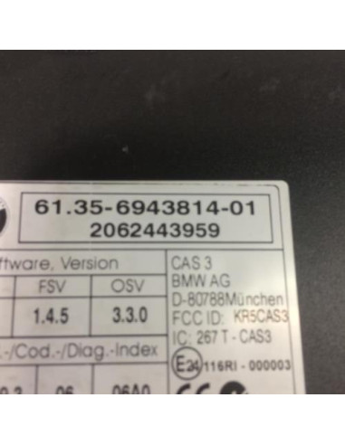 Kit de demarrage BMW SERIE 1 E87 PHASE 1 