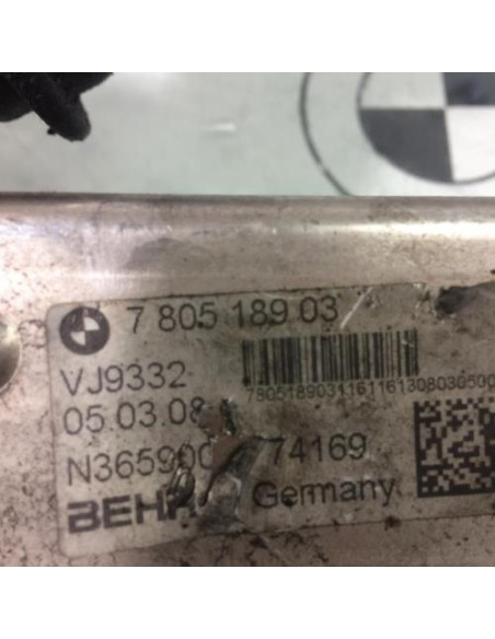 Radiateur EGR BMW SERIE 1 E87 PHASE 2 