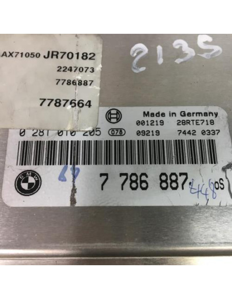 Calculateur moteur BMW SERIE 3 E46 TOURING PHASE 1 BREAK Diesel