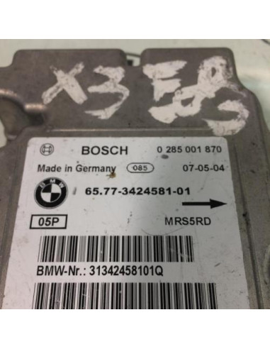 Boitier air bag BMW X3 E83 PHASE 1 