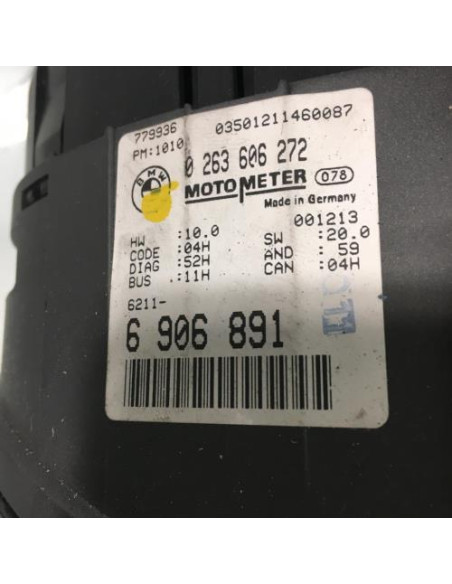 Compteur BMW SERIE 3 E46 TOURING PHASE 1 BREAK Diesel